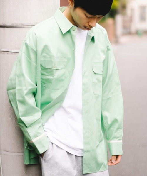 Dickies длинный рукав Wide Work Shirt / двусторонний карман / Dickies