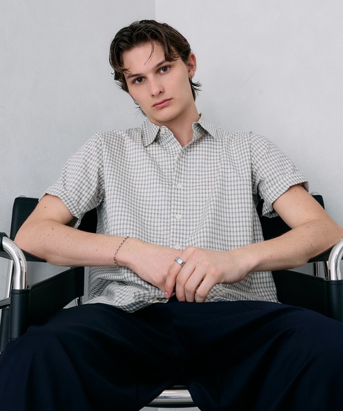 ASSORTED BASIC summer shirt / ассорти бейсик летняя рубашка (стрейп/чек)