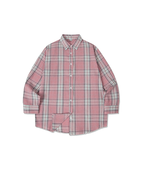EJLAIN Oversize Check Shirt — оверсайз рубашка в клетку [3 цвета]