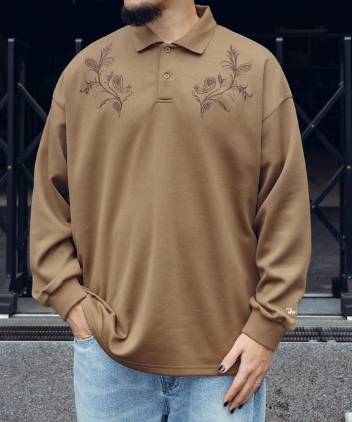 Рубашка‑поло с вышивкой — Embroidery polo shirt