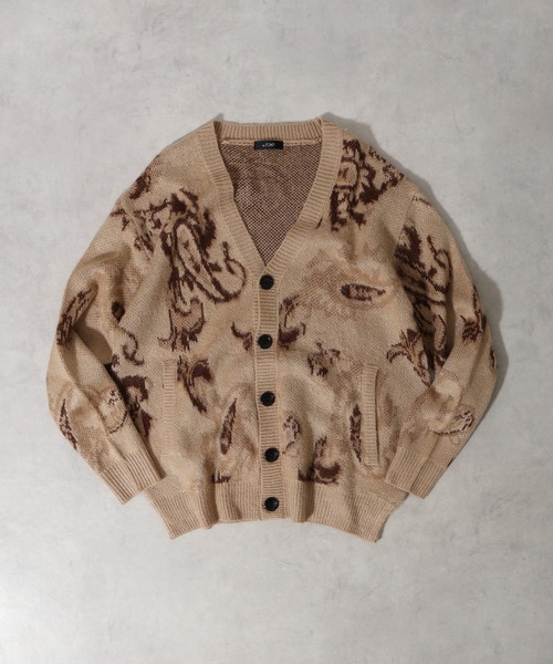 Mohair touch wide shaggy knit cardigan — кардиган с эффектом мохера, широкий, unisex