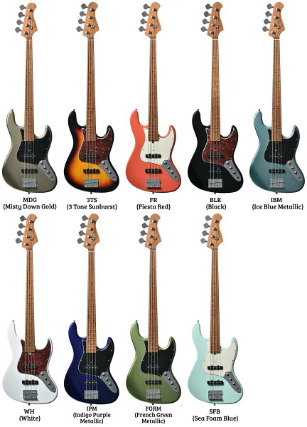 Bacchus Universe Series WJB-1DX RSM/M — джаз-бас (JB) WJB-1DX