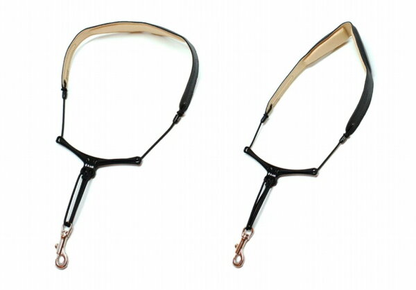 B.AIR BIRD STRAP BSN-AW / BSN-BW — ремень Bird для саксофона с широкой пластиной, чёрный