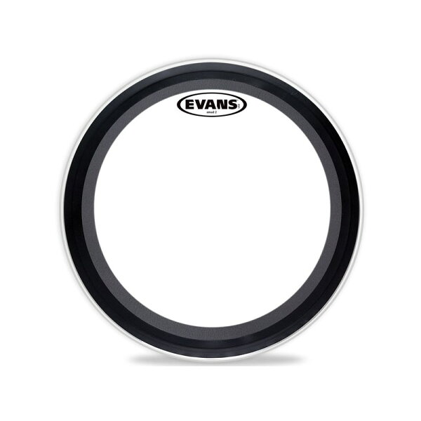 EVANS BD20EMAD2 EMAD2 Clear 20" бас-бочка (2ply, 7mil + 10mil)