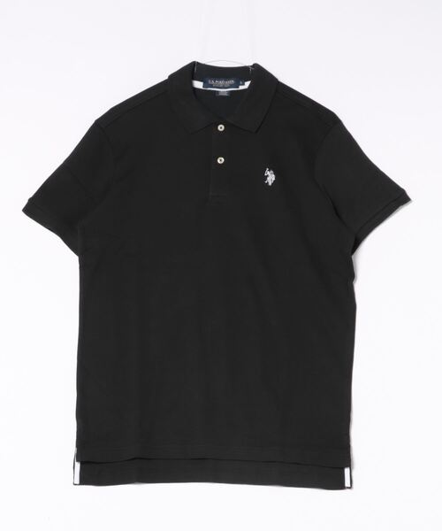 U.S. POLO ASSN. Polo‑футболка с вышивкой пони — унисекс