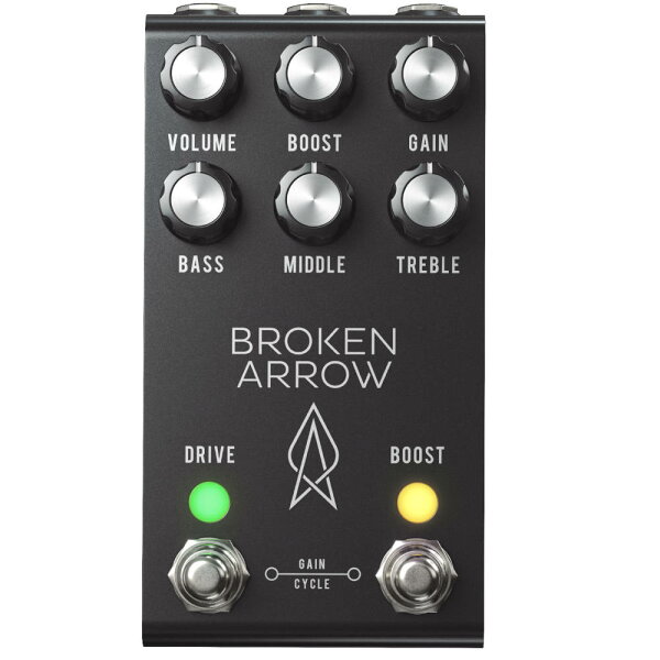 Jackson Audio BROKEN ARROW — гитарный гитарный эффект с MIDI-овертрайвом