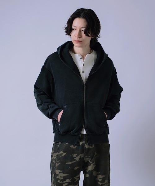 Vintage wool short zip jacket — винтажная шерстяная короткая куртка‑с‑молнией