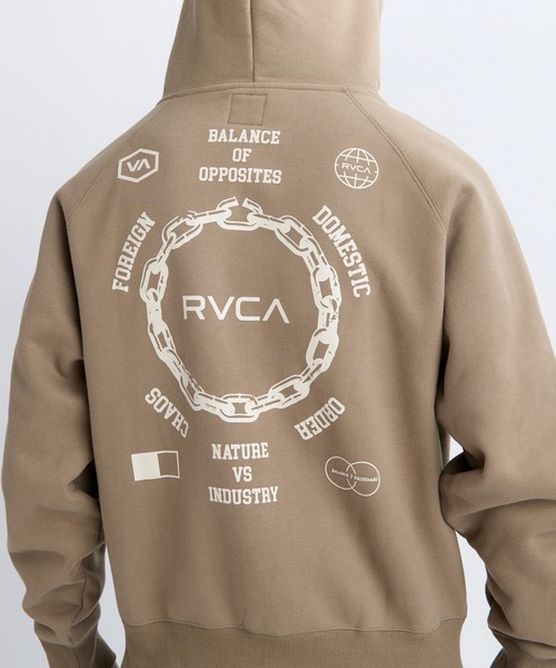 RVCA MEN METAL URGY ZIP HD — парка, коллекция осень/зима 2025, лукбук, темно‑серый