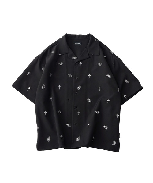 All‑over embroidered shirt — рубашка с полной вышивкой