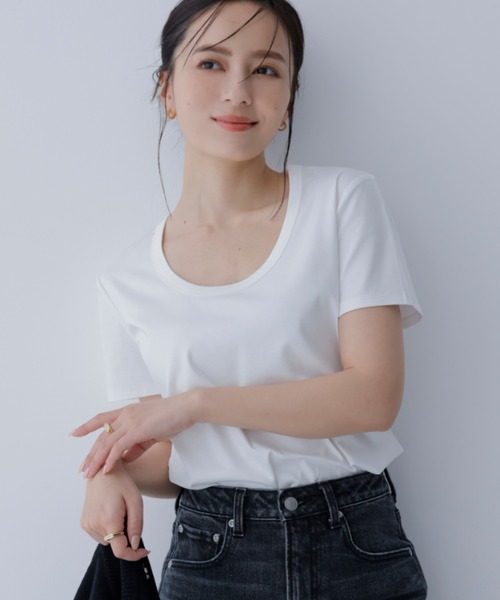 Shircutch Cotton U‑neck T‑shirt