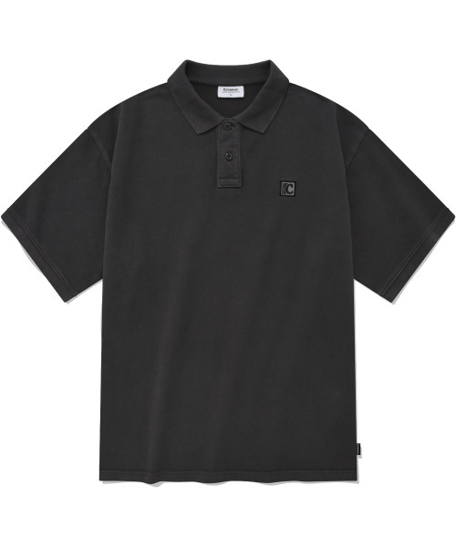 Dying pike T‑shirt chacoal — футболка с эффектом выцветания
