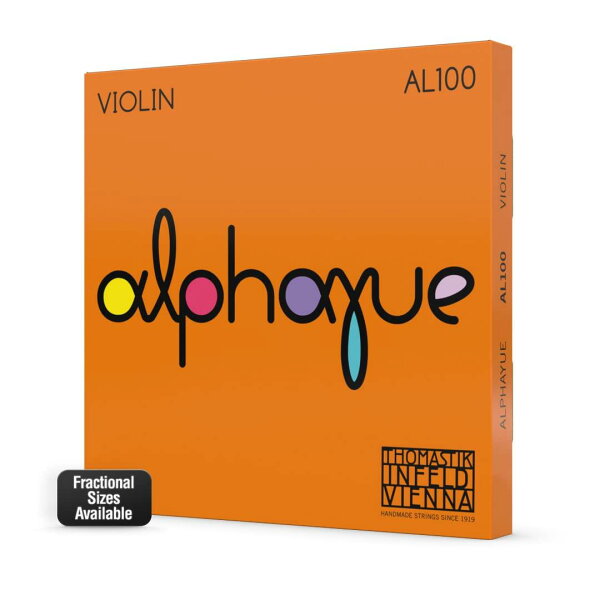 Alphayue струны для скрипки комплект 3/4: AL100 (E, A, D, G) для 3/4 размера