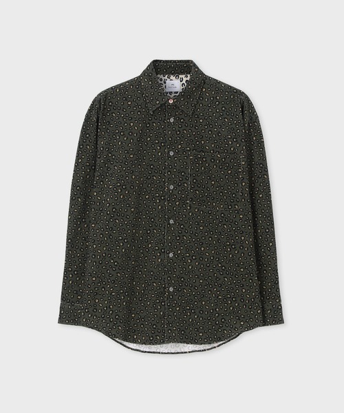 Horseshoes print couture shirt / 162303 119Z