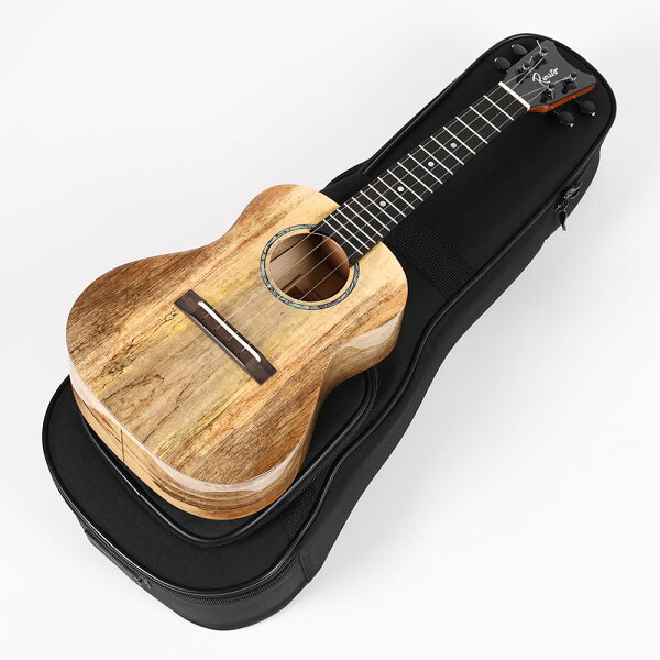 ROMERO CREATIONS Romero Soprano Spalted Mango Hi-G — сопрано укулеле Romero (с особыми нотами), под заказ