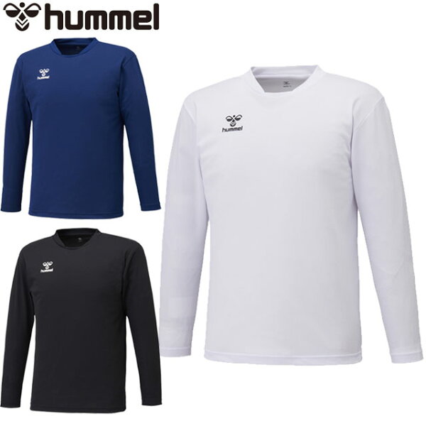 Длинная рукав футболки hummel — черная/белая, темно-синяя HAP7219