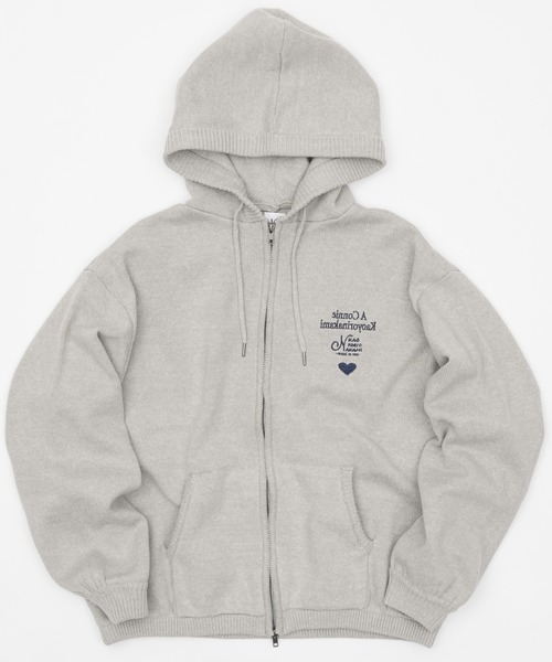Connie knit zip hoodie — вязаная худи на молнии Connie