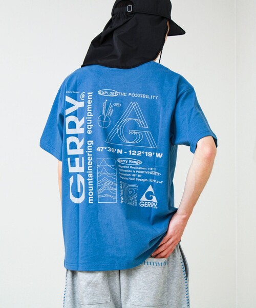 (GERRY) 7.5oz Heavy Jersey футболка с принтом S/S