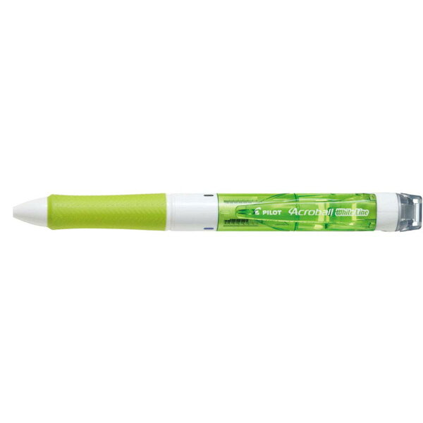 Многофункциональная перьевая ручка PILOT акробол белый/лайм BKAW-60F-CLG