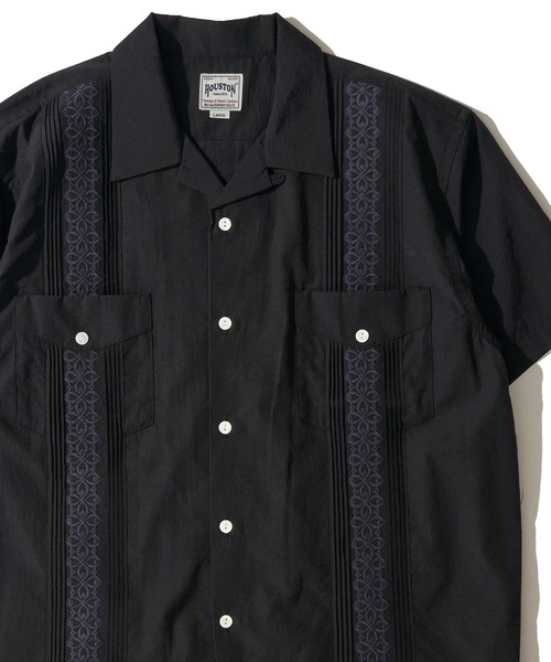 [HOUSTON] рубашка CUBA SHIRT / кубинская рубашка