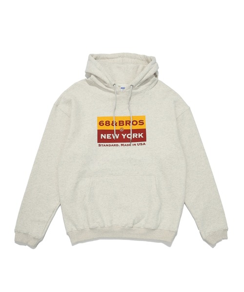 68&BROTHERS L/S Hooded Parka «PD LOGO» — худи‑парка с капюшоном