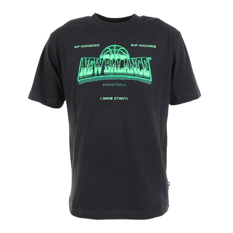 new balance (мужская) баскетбольная футболка Hoops Gamer Pack Graffic поло MT41607BM