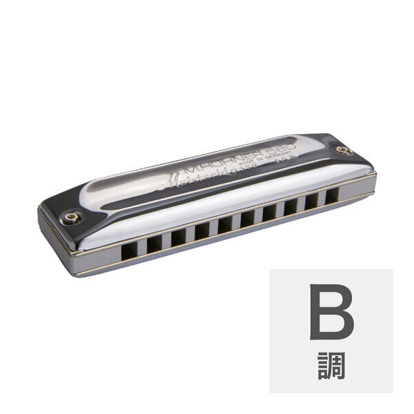 Гармонь Hohner ха́рд B-тон Meister Klasse MS 580/20 B 10-голосная с синим корпусом