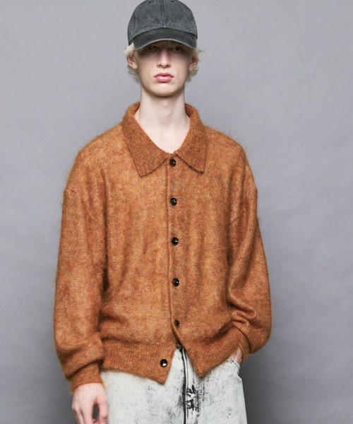 [UNISEX] KID MOHAIR Shirt Cardigan — детский мохеровый кардиган (MAISON SPECIAL)