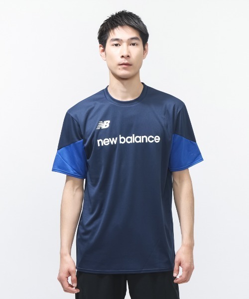 New Balance универсальная практическая футболка с принтом (унисекс)