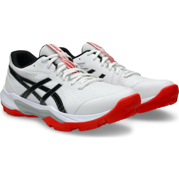 Asics GEL‑PEAKE 3 кроссовки 1113A057 104 25.5cm бело‑чёрные (Handball shoes)