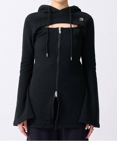 [AMBUSH] ZIP‑UP HOODIE DRESS — худи‑платье на молнии