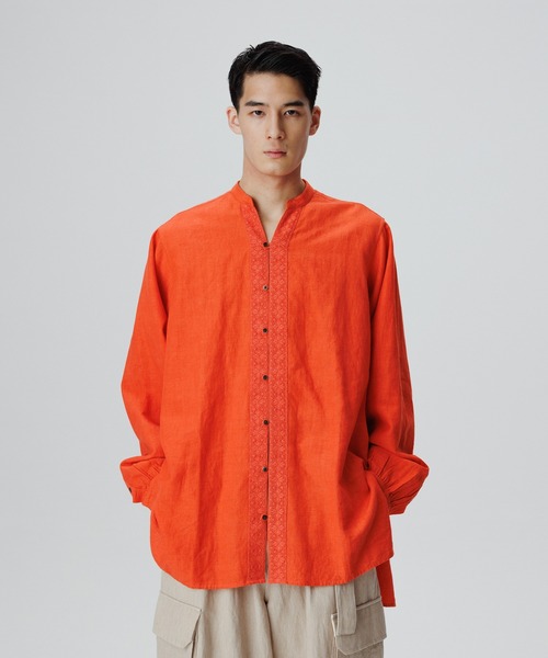 OVERSIZE Caftan SHIRT «ne Quittez pas / ヌキテパ»