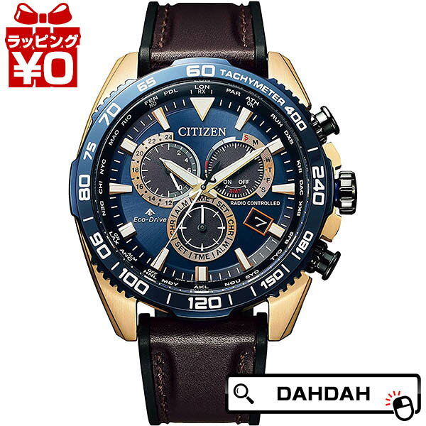 PROMASTER CITIZEN Eco-Drive радиочасы LAND CB5039-11L мужские, официально привезены из Японии