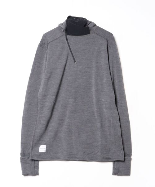 District Vision — худи Merino Grid Fleece (unisex)