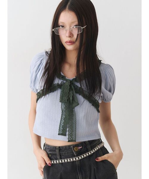 Released Ducking Puff Stripe T‑shirts — рельефная футболка