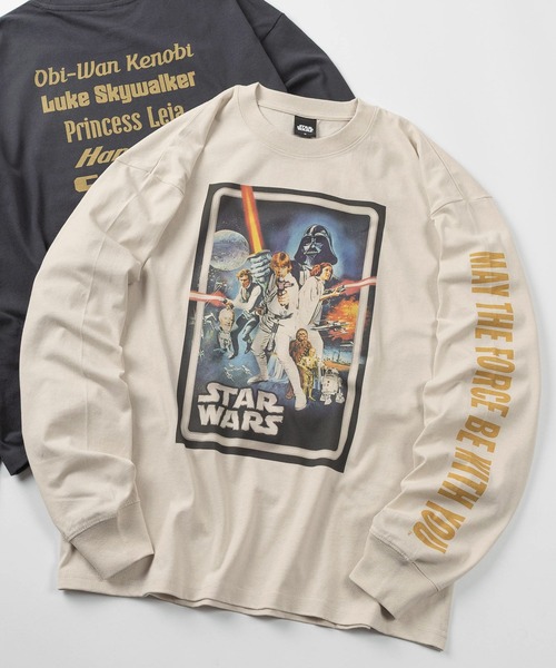 STAR WARS — длинная стильная футболка с пигментной обработкой, унисекс, коллекция №71 (разные дизайны)