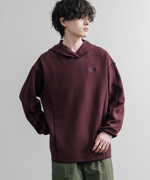 THE NORTH FACE M's SERRA L/S HOODIE — худи 'Serra' с длинным рукавом, полноразмерный капюшон