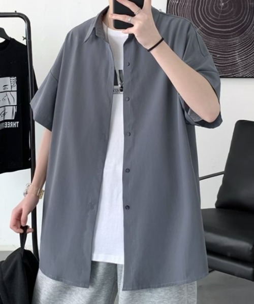 Mens Oversized Size Shirt — мужская оверсайз рубашка