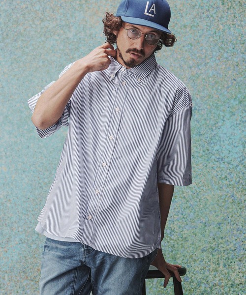 mhs2632 High Tech Stripe HS Shirt — полосатая рубашка (TRM-6717)