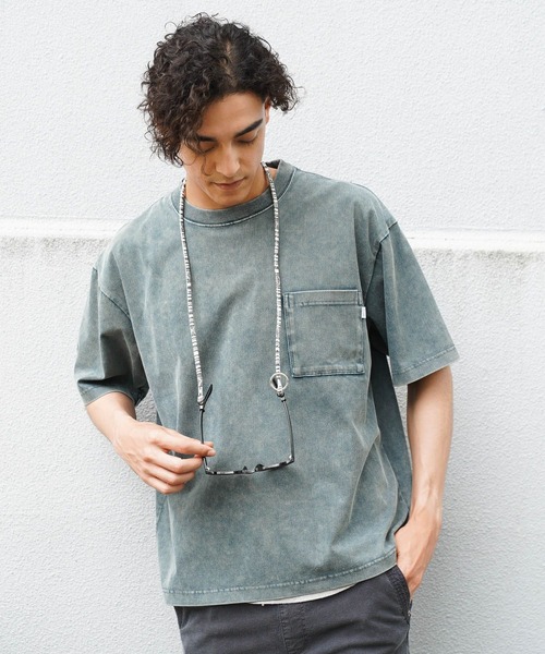 Краткое охлаждающее прикосновение — футболка Cutted Denim TEE [с возможностью подтяжки]