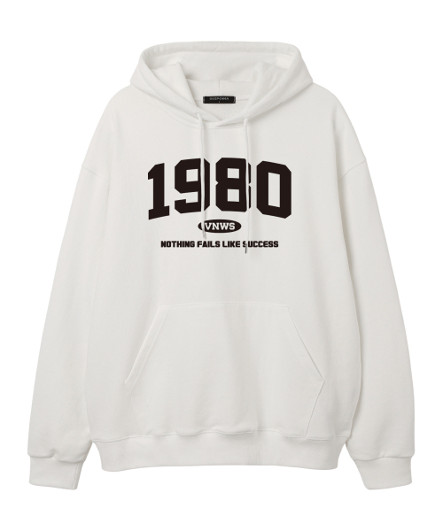 1980 Over Size Hooded Ford Parker (VLS0109) — белый