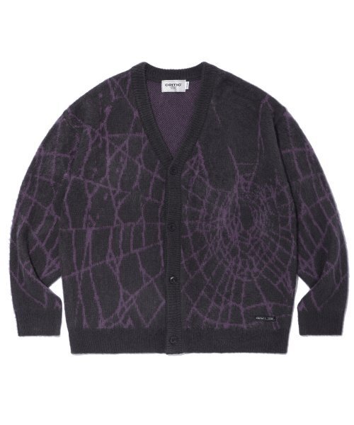 SPIDER HAIRY кардиган — цвет Charcoal
