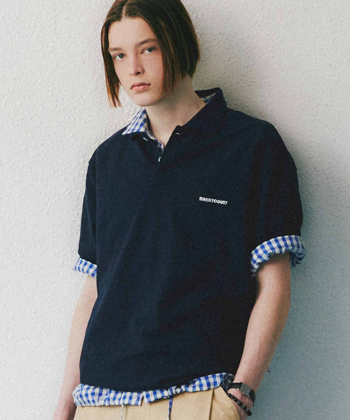 Блок PK футболка T — тёмно-синяя (NAVY)