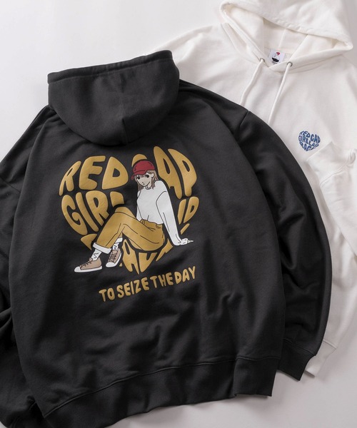 (70) RCG RedKapp GEAR Hartlog Backprint плюш‑парка/мужская/женская/размеры/юнитсексуал