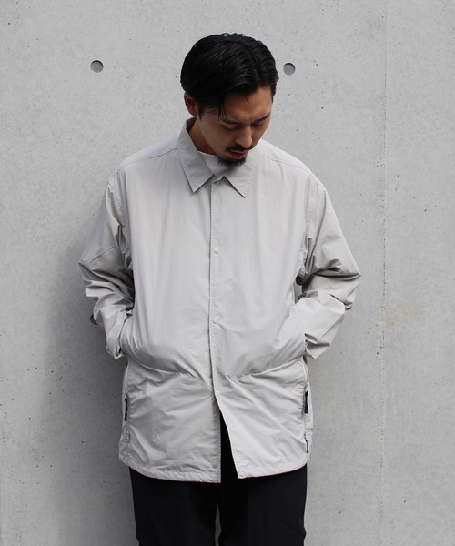 Snow Peak Nylon Tussah Utility Storage Shirt рубашка из нейлона Tussah