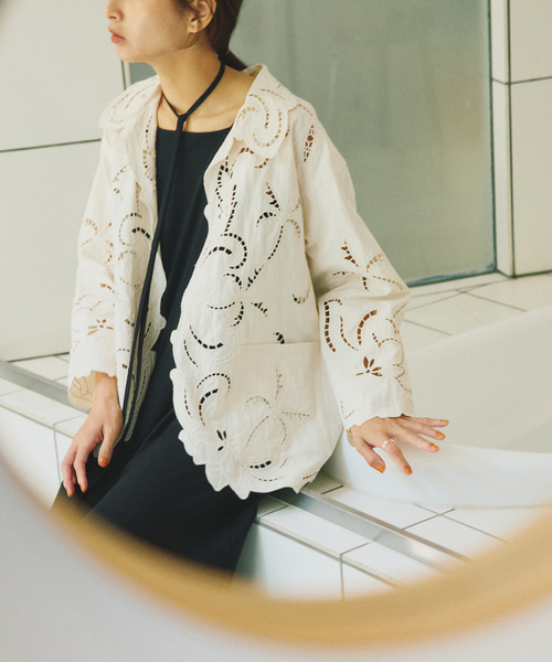 Cut‑Work Enboydery Shirty — рубашка с ажурной вышивкой