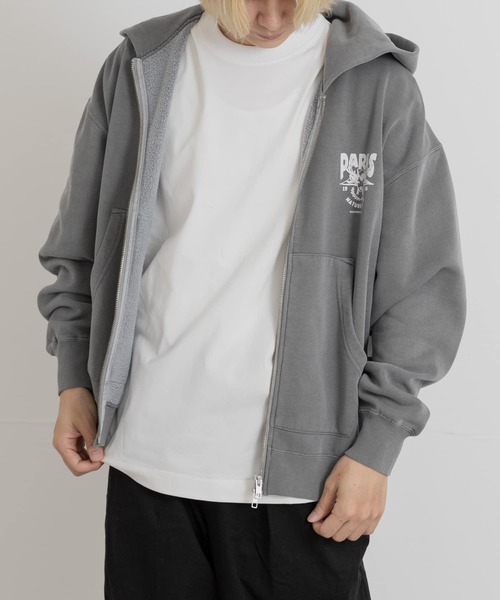 PARKS PROJECT T/C SWEAT DEER ZIP‑UP