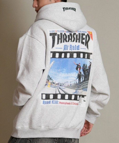 THRASHER — pullover Parker, Parker Sweet, модель 254TH1PK066,裏起毛