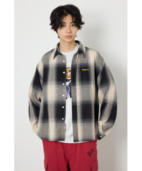 Skashion Bleach Check Shirt — рубашка в клетку с отбеливанием
