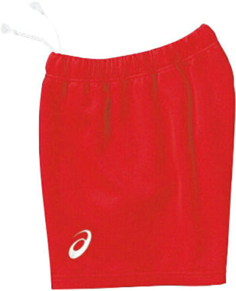 asics JR GAME PANT — красные спортивные штаны 140, 2054A037 600
