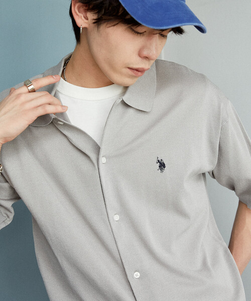 U.S. POLO ASSN. × PUBLUX — Polo Samarnit Cardigan, лимитированная коллекция, охлаждающий эффект, платиновый отдел